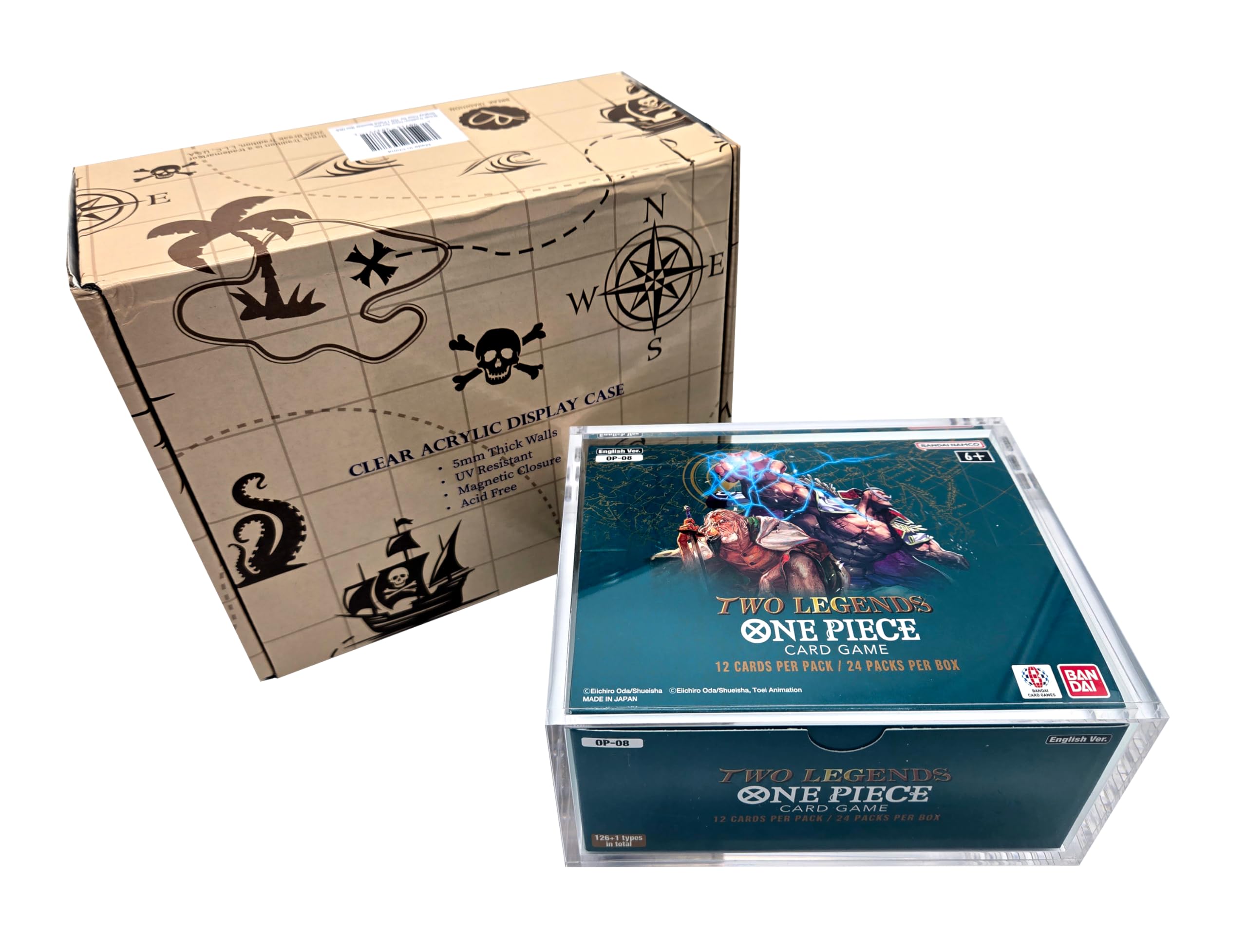 Amazon.com: Premium Clear Acrylic Display Case for TCG One Piece